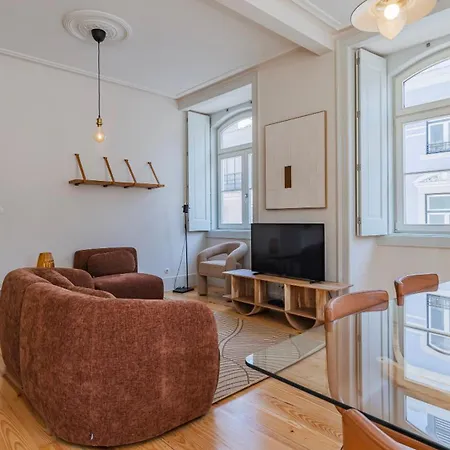 Downtown 2br In Santa Justa By Lovelystay 公寓 Lisboa